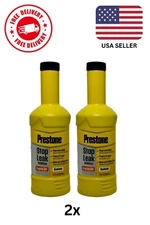 2pk Prestone Stop Leak Additive Engine Motor Oil Gasket Repair 12oz Bottle 24oz