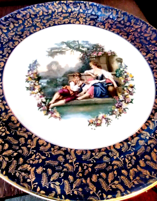 イギリス プレート ブルー&ホワイト Dean's Burslem ３枚セット Wood & Sons~Burslem England Alpine White English Ironstone Plate
