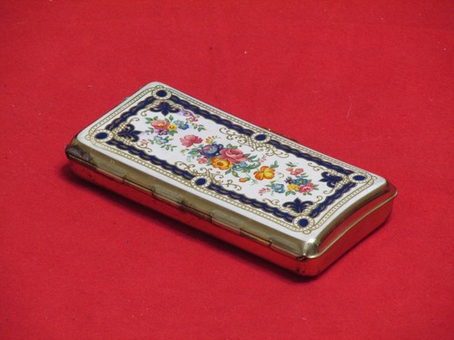 Vintage Stratton Schmuckstück/Zigarette/Pille Blumendose (Made in England) - Bild 3 von 22