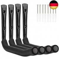 Pipabiba Robuste Garagenaufbewahrungs-RadaufhäNger, 40 Cm Wandhalterung,