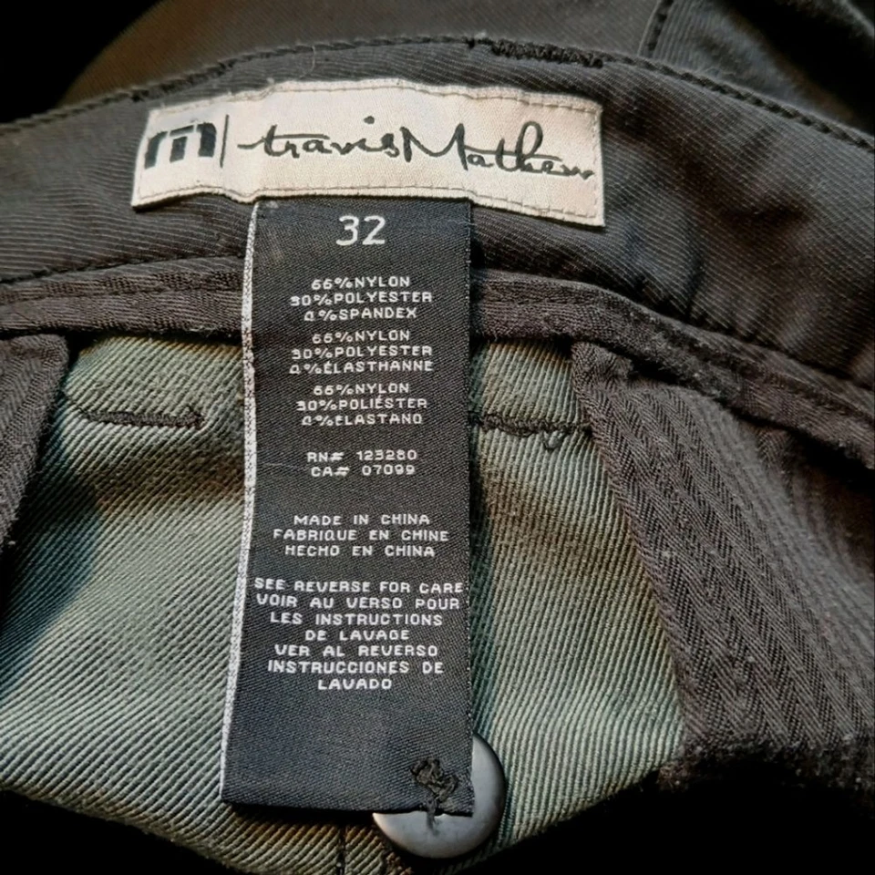 Travis Mathew Flat Front Casual Shorts Men's Size 32 (10" Inseam) - Image 3 of 3