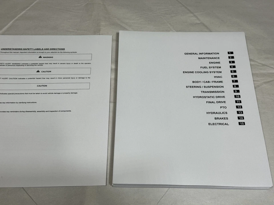 Printed Official Service Shop Repair Manual 2013 2014 Polaris Brutus HD LE PTO - Image 2 of 3