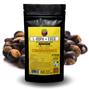 Mucuna Pruriens 50 L Dopa Egcg 550mg Capsules Bioavailable Extract Supplement Ebay