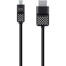 Belkin E9M041bt12 Mini DisplayPort to HDMI Cable 12'. 4K Compatible, Black