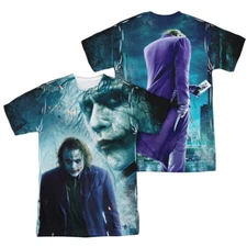 Dark Knight Gothams Chaos Unisex Adult Halloween Costume T Shirt, S-3XL