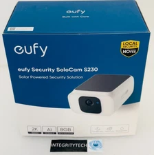 eufy security S230 SoloCam , Solar-Powered, Wireless Outdoor  Camera (1pc), NEW