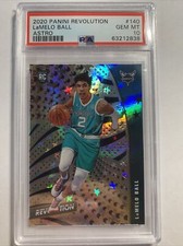 2020-21 Panini Revolution #140 LaMelo Ball ROOKIE ASTRO PSA 10 GEM MINT LOW POP