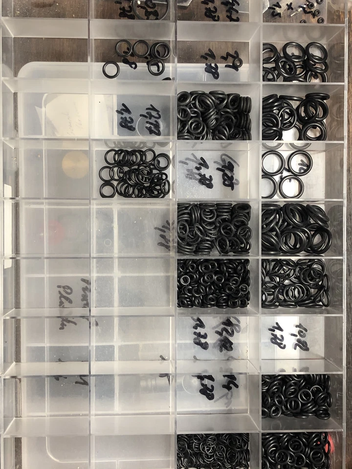 TAUCHERWERKSTATT 10 Stk O-Ringe Poseidon Nr. 0012-028 DIN 11,3 x 2,4mm 90 Shore Cyklon, Xstream