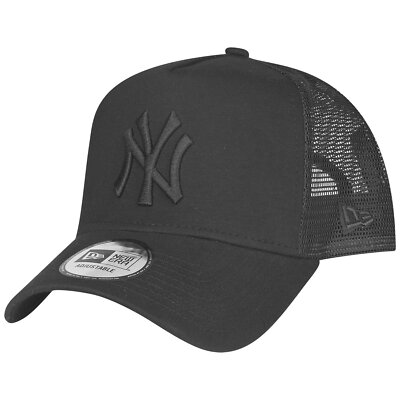 New Era E-Frame Trucker Cap - MLB New York Yankees schwarz