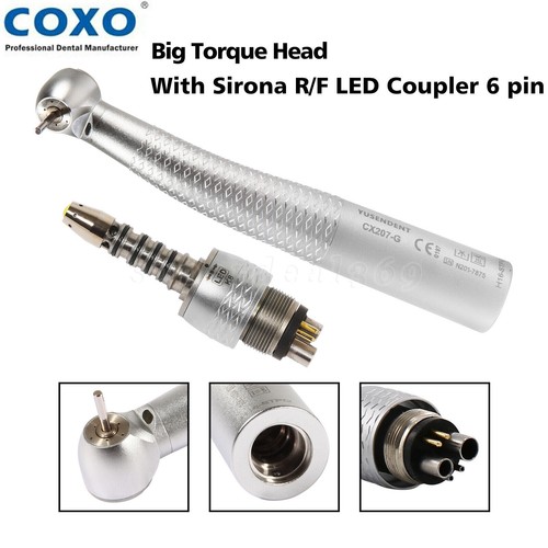 Pieza de mano de turbina de fibra óptica dental COXO para rotor de acoplamiento KAVO Sirona NSK po - Imagen 153 de 206
