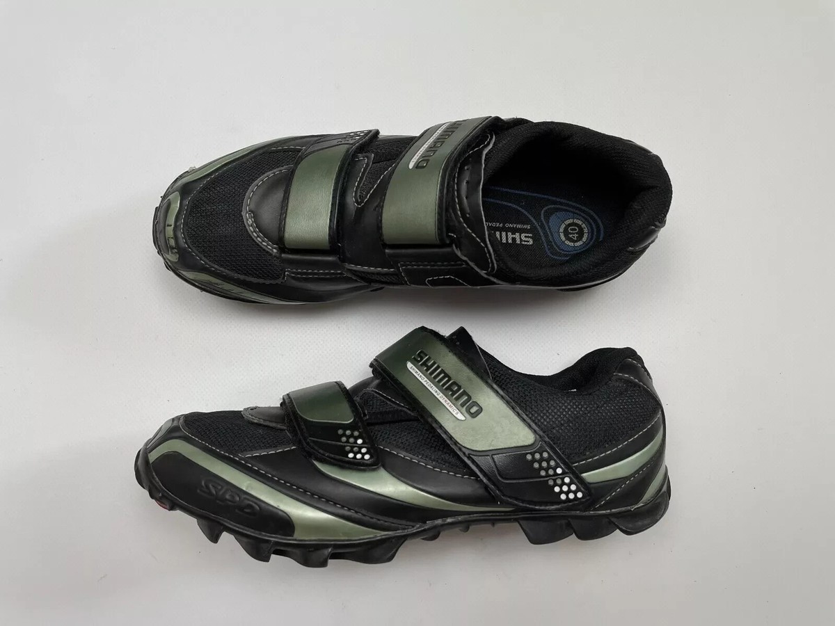 Shimano SPD Black Mountain Road Bike Cycling Shoes Mens Straps 40