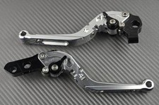 Leva CNC FLIP-UP Freno Frizione Alluminio Kawasaki ZX7R ZX-7R 1997-2003