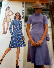 LOVELY VTG 1970s DRESS SHORTS Sewing Pattern 12/34