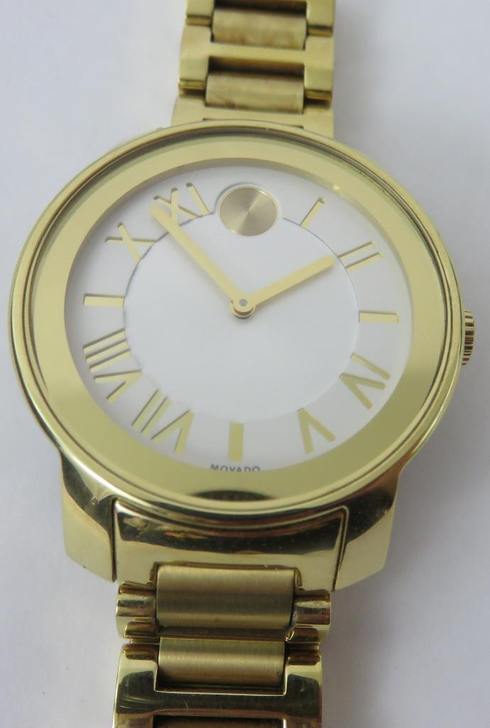 Movado Bold Watch Light Gold Museum NEW Movado 3600085 Women main image 4