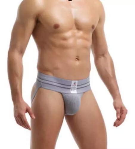 Men Underwear Briefs Athletic Jock Strap Men Jockstrap Wide Waistband Underpants - Picture 3 of 13