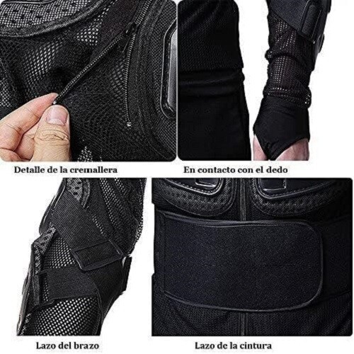 Motorbike Protective Armour Chest Back Spine Armor Protector Motocross, ATV - XL - Bild 5 von 6