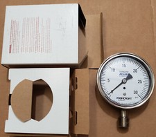 NEW ASHCROFT 35-1009-SW-04L-30 3.5" Steel Pressure Gauge 160 psi 351009SW04L30