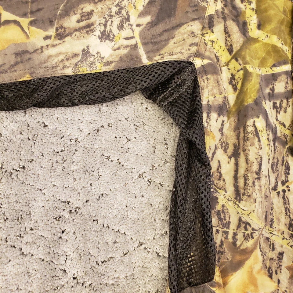 Mossy Oak Breakup Camo Shirt Mens 2XL Long Sleeve Vented Lightweight Hunting - Image 4 of 4