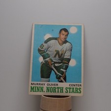 1970-71 O-Pee-Chee OPC Murray Oliver Minnesota North Stars 167 VG-EX