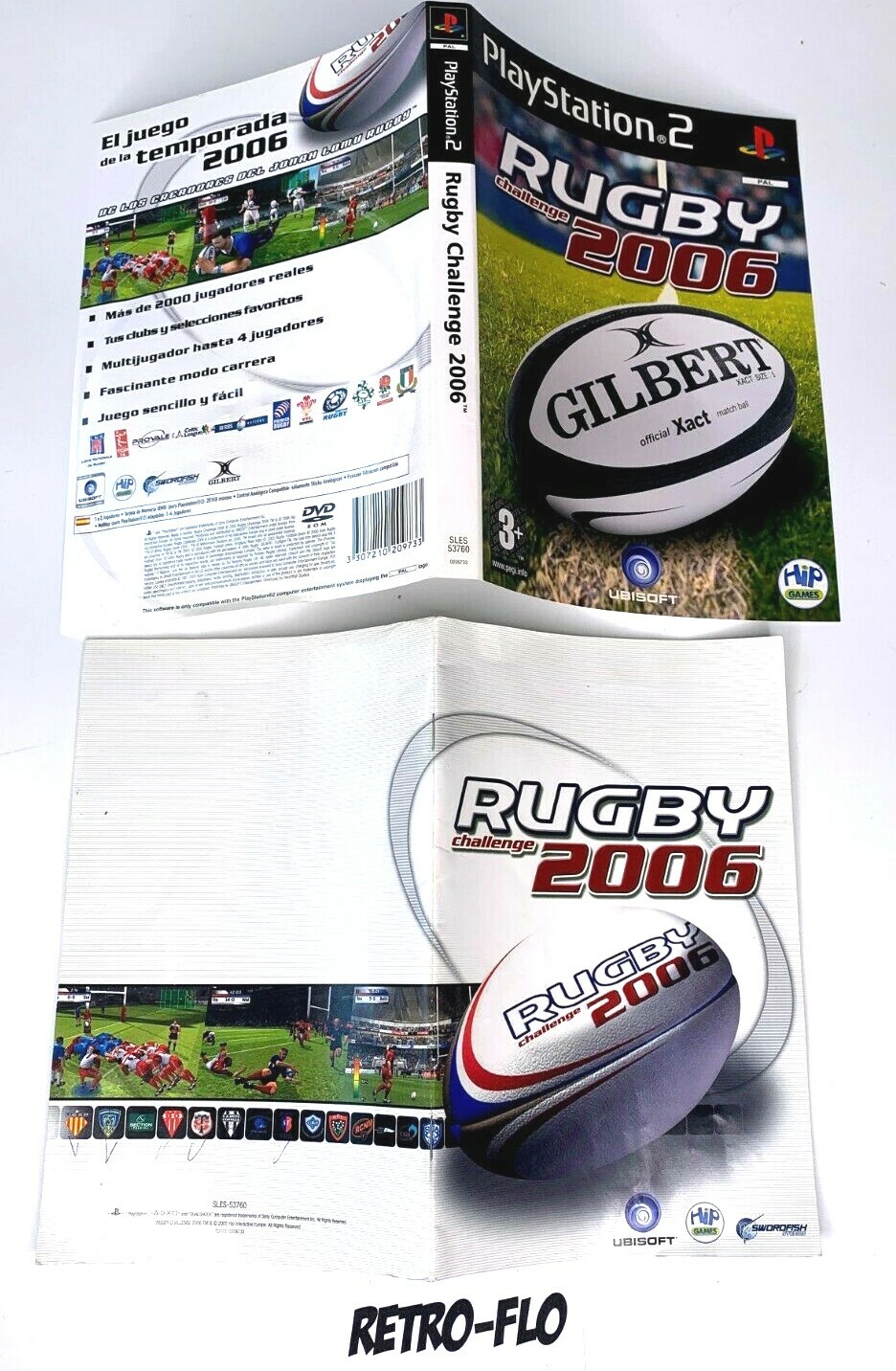 Rugby Challenge 2006 - Notice + Jaquette - PS2 Playstation 2 Sony 