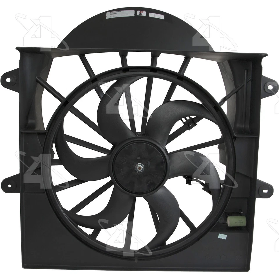 Conjunto de ventilador de refrigeración del motor Jeep Commander 2009-2010 4 estaciones 404AH02 Foto 3 de 4