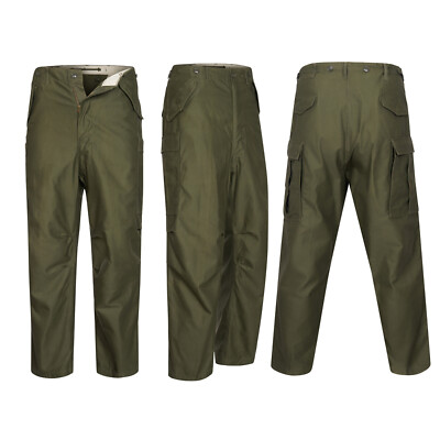 M-65 70’s military cargo pants Brandit M65 Vintage Cargo Army Trousers olive camo | Pants