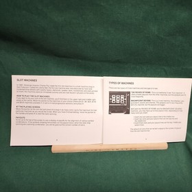 NES Nintendo Caesars Palace manual only no game