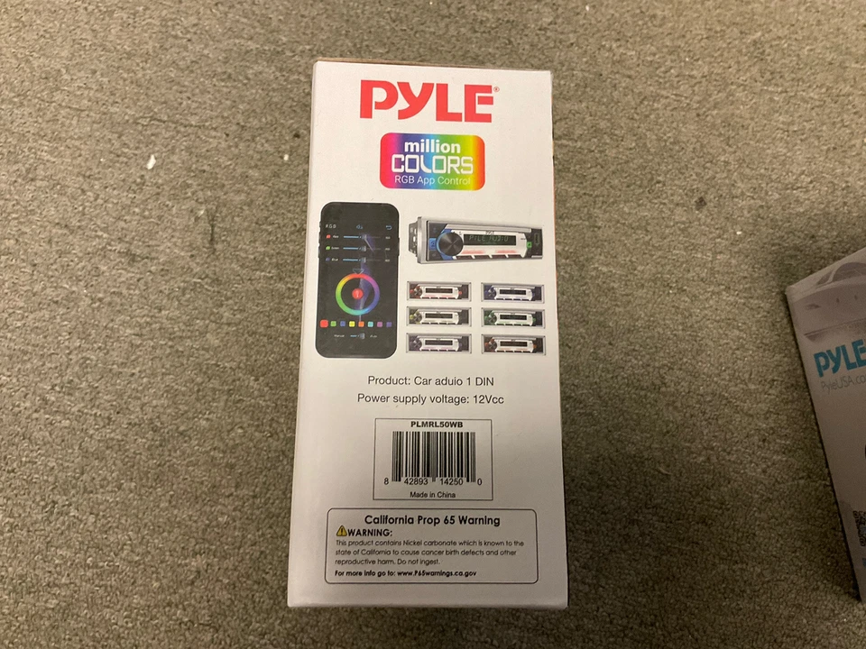 Pyle Bluetooth Radio Stereo Headunit  / Wire Less Speakers 6.5”  System - Image 3 of 4