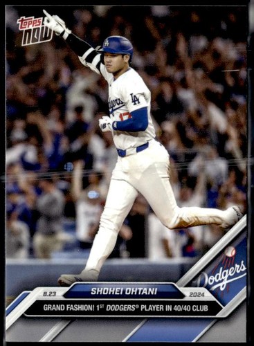 2024 Topps Now #584 Shohei Ohtani Dodgers