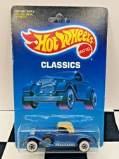 HOT WHEELS CLASSICS ROLLS-ROYCE PHANTOM II UNPUNCHED CARD