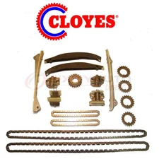 Cloyes Front Engine Timing Chain Kit for 2002 Lincoln Blackwood - Valve jv