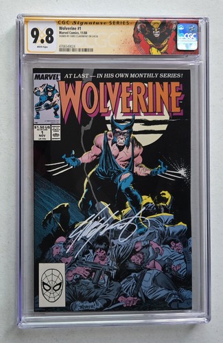 Wolverine #1 (1988) CGC 9.8 Signed by Chris Claremont Patch Comic Book - Picture 1 of 4