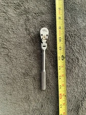Mac Tools, 1/4” Drive Swivel Head Ratchet, Mr5f…woeks Fine…..see Pics..