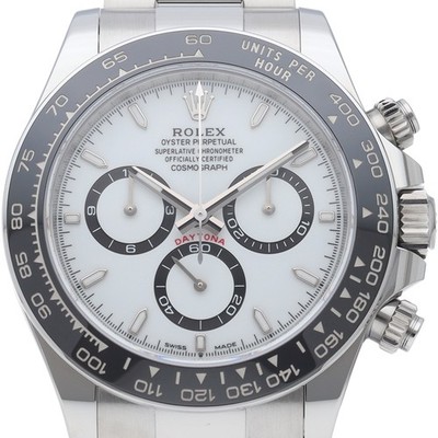 ROLEX Cosmograph Daytona Watch 126500LN Stainless Steel / ceramic mensWatch ...