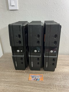 🌟Lot of 3 Original OG Microsoft Xbox Console Only Broken As Is Parts/Repair‼️