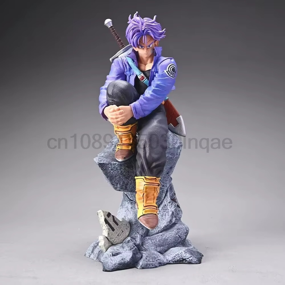 Figura Trunks del Futuro Dragon Ball Z 28cm Estatua PVC de Colección