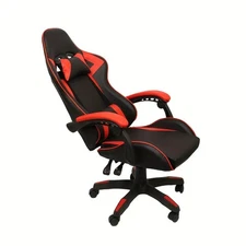 RED Multicolor Ergonomic Office High-Back Gaming Chair With Lumbar Support