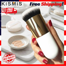 Pro Kabuki Makeup Brush Flat Foundation Blush Contour Powder Face Brush
