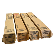 lot-of-4x-ricoh-savin-1x-842119-blk-1x-842121-cyn-1x-842122-mgnta-1x-842120-ylw