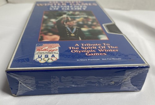 Olympic Winter Games Moments of Glory Sealed Kelloggs US Olympics 1991 VHS - NEW - Picture 4 of 5