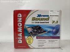 Diamond Xtreme Sound 7.1 24 bit PCI Sound Card XS71 - New