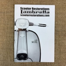 LAMBRETTA SCOOTER RESTORATIONS BOOKLET LEAFLET BROCHURE