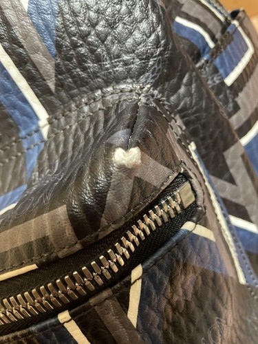 MCM Geometric Leather Backpack - Picture 5 of 9