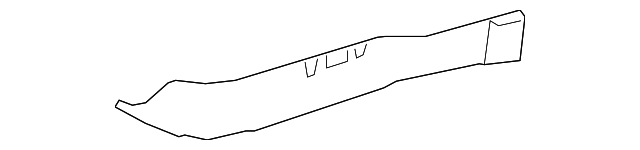 Genuine GM Driver Side Front Inner Side Rail OEM 22781208