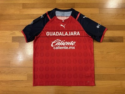New 3XL Puma 2021/22 Guadalajara Chivas Authentic Alternate Jersey 705285-01 Men