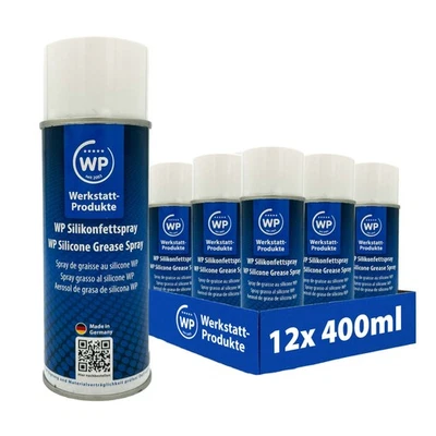 Silikonfett Spray 12x Silikonfettspray Schmierfett Gleitmittel 400ml - Bild 1 von 3