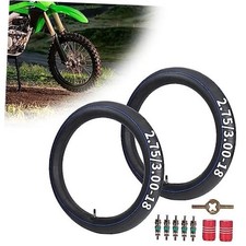 Inner Tubes with TR4 Straight Valve Stem for 80/90-18 80/100-18 2.75/3.00-18