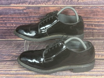 BATES Shoes Men's 9E High Gloss Duty Professional Laceup  Oxfords 00941e