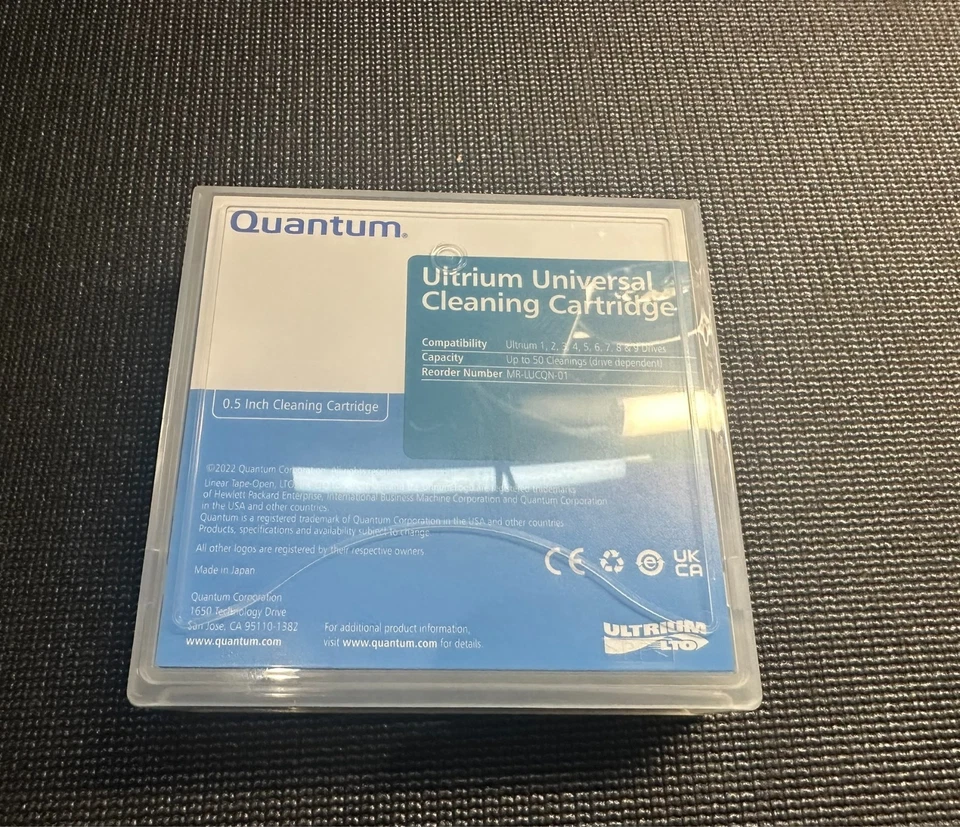 Quantum LTO Cleaning Tape (MR-LUCQN-01) (NEW) - Image 2 of 3