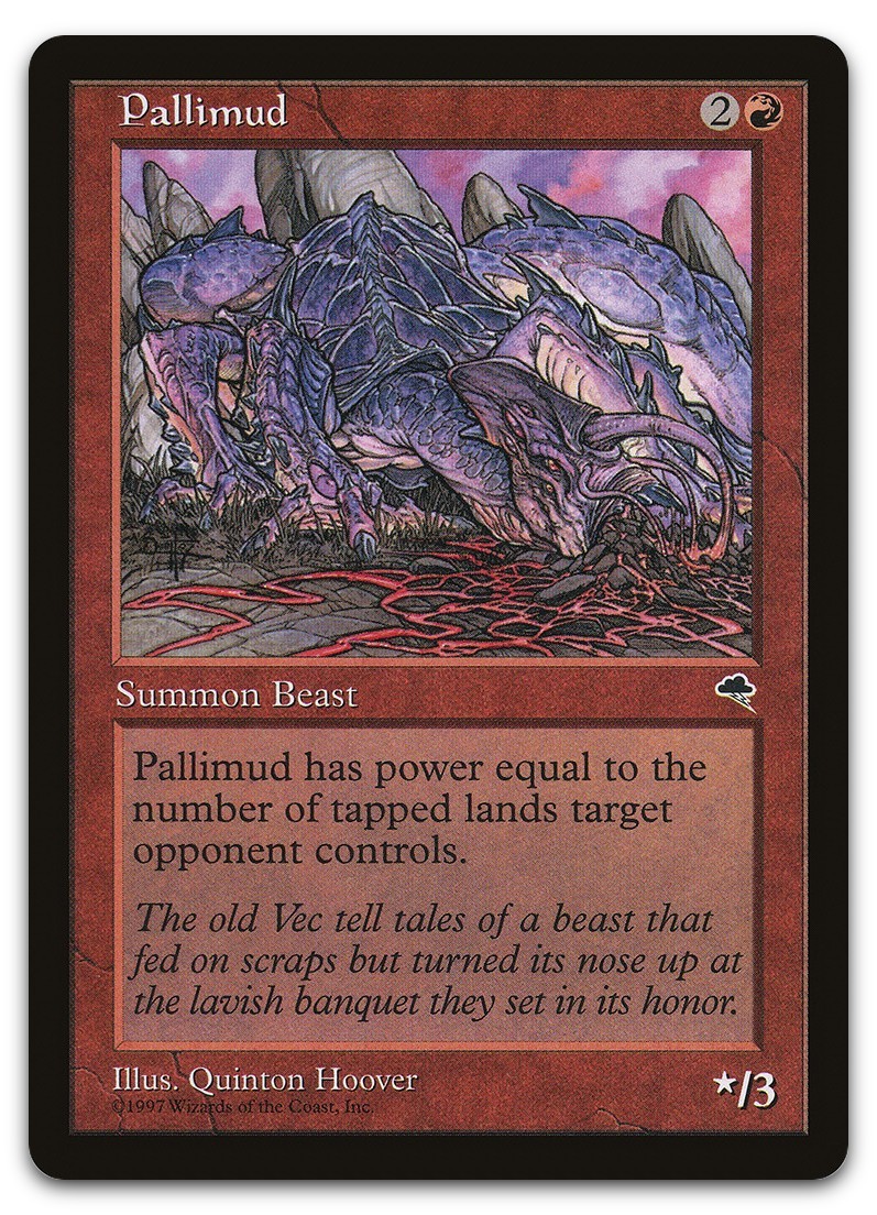 Pallimud #195 (NM) Tempest TMP Magic MTG